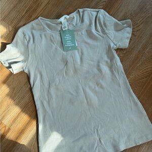 Organic Cotton Women's Cream Top